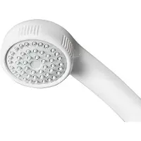OEM Handdouche Cordoba, ABS, weiß, 20,5 x 6,8 x 5 cm, Antikalk, roh, KTW-