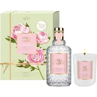 4711 Peony & Sandelwood Duo Set Eau de Cologne 100 ml + Kerze 72g Set 1 pcs