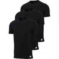 Adidas T-Shirt mit Rundhalsausschnitt für Herren (3er-Pack) – Größe L