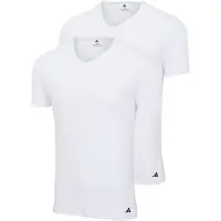 Adidas T-Shirt "T-Shirt V-Neck Shirt Active Flex Cotton 2er Pack"