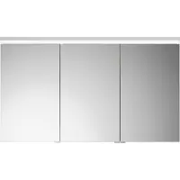 Burgbad Lin20 Spiegelschrank LED-Beleuchtung,3 Türen, 1200x700x170mm