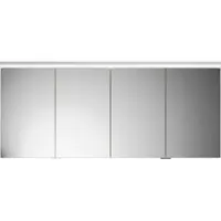 Burgbad Lin20 Spiegelschrank LED-Beleuchtung, 4 Türen, 1600x700x170mm