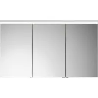 Burgbad Lin20 Spiegelschrank LED-Beleuchtung inklusive LED-Waschtischbeleuchtung, 3 Türen, 1200x700