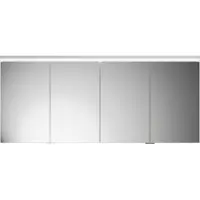 Burgbad Lin20 Spiegelschrank LED-Beleuchtung, 4 Türen, 1600x700x170mm