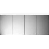 Burgbad Lin20 Spiegelschrank LED-Beleuchtung, 4 Türen, 1600x700x170mm