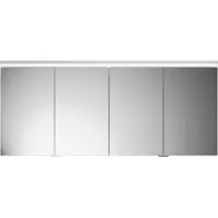 Burgbad Lin20 Spiegelschrank LED-Beleuchtung, 4 Türen, 1600x700x170mm
