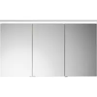 Burgbad Lin20 Spiegelschrank LED-Beleuchtung,3 Türen, 1200x700x170mm