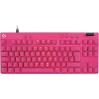 Logitech G PRO X TKL RAPID, Kabelgebunden, USB, Magnetic-mechanical key switch, QWERTZ, LED, Pink
