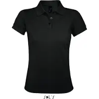 Sol SOLs 00573 | Damen Polo Shirt Prime - Farbe: Black - Größe: S