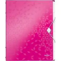 Leitz WOW, A4, Polypropylen (PP), Metallisch, Pink, 200 Blätter, 260 mm, 17 mm