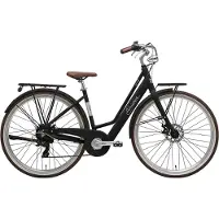 Adriatica Elektro-Citybike RETRO 28 Zoll, schwarz