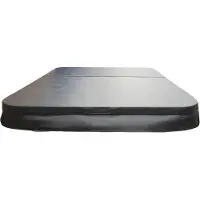 HOME DELUXE - Thermoabdeckung Marble - Maße: 210 x 160 x 10 cm I, Außen Whirlpool