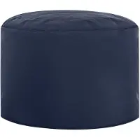 Sitting Bull Sitzsack DotCom Swing Scuba Ø 50 cm, Höhe 30 cm, Jeansblau Dc50/30