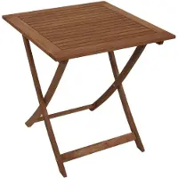 Degamo Klapptisch CORUNA 70x70cm, Eukalyptus geölt