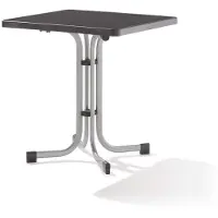 Sieger Klapptisch 70x70 graph./anthr. MECALIT BOULEVARD