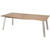 Zebra Linax Ausziehtisch 220-280x100cm recyceltes Teak 4025806075706