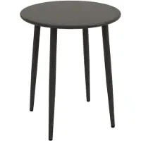 Degamo Bistrotisch DENVER 60cm rund, Metall anthrazit