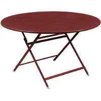 Fermob CARACTRE Tisch aus Stahlblech Ø128 cm