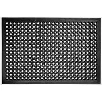 Jet-Line Fußmatte Eingang Matte Vollgummi Stabil langlebig leichte Reinigung 80x120x1,2 cm Mona