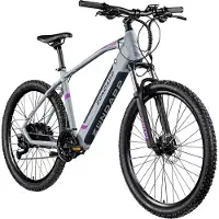 Zundapp E-Bike "Z808", 24 Gang, Alivio, Heckmotor 250 W, Pedelec, Elektrofahrrad für Damen u. Herren, MTB