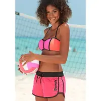 Bench . Badeshorts aus Microfaser, mit Außenkordel, mit Gesäßtasche, mit Klettverschluss, Gr. 34 - N-Gr, pink, , 506111-34 N-Gr