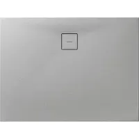 Breuer Duschwanne Mineralguss Modern Line Express Q72 Steinoptik Steingrau 90 x 120 cm