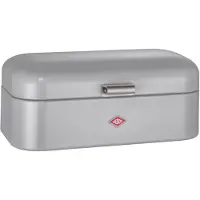 Wesco Brotkasten "Grandy", (1 tlg.), Metallscharniere/Gummistopper Deckel+Boden /Lüftungslöcher / Griff