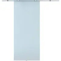 HOMCOM Glasschiebetür Schiebetür Glastür Zimmertür Mattglas 3-Maß