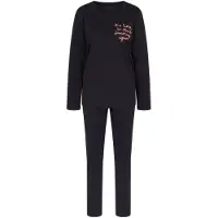 Triumph Pyjama in Schwarz - 42