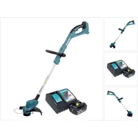 Makita DUR 193 RG1 Akku Rasentrimmer 18 V 260 mm + 1x Akku 6,0 Ah + Ladegerät