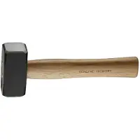 Force Fäustel mit 500g Hammerkopf, Eschenholzstiel, 280mm Länge, Modell 616G1500