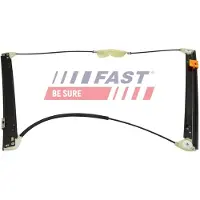 Fast Sports Nutrition FT00288 Elektrischer Fensterheber Vorne Links für VW Touareg (7LA, 7L6, 7L7) für PORSCHE Cayenne (9PA)