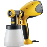 Wagner Farbsprühsystem Wood&Metal Sprayer W 100 für Lacke, Lasuren im Innen- und Außenbereich, 5 m²-12 min, Behälter 800 ml, 280 W