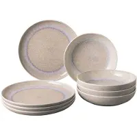 Villeroy & Boch like. by Perlemor Sand Tafel-Set für 4 Personen / 8 Teile