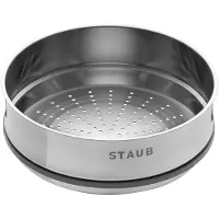 Staub 26cm Dampfgarer Silber Silber One Size