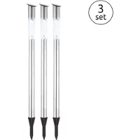Globo Lighting Globo Solarleuchte Edelstahl, 1xLED; 33961-3