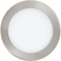 Eglo FUEVA-C, Einbaustrahler, 1 Glühbirne(n), LED, 6500 K, 1200 lm, Metallisch