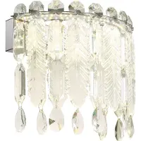 Globo Lighting Wandleuchte Metall verchromt, LED