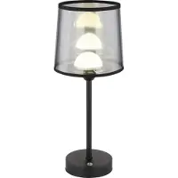 Globo Lighting Tischleuchte Metall schwarz matt, LED