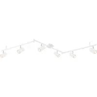 Globo Lighting Strahler Metall weiß, 6x GU10
