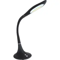 Globo Lighting Tischleuchte Kunststoff schwarz, LED