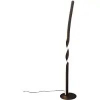 TRIO Reality Leuchten Stehleuchte LED GINKO BHT 20x110x21.50 cm schwarz Stehlampe