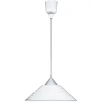 TRIO Lighting 301400101, 1 Glühbirne(n), E27, IP20, Aluminium, Weiß