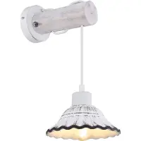 Globo Wandleuchte Innen Wohnzimmer Wandlampe Schlafzimmer Leselampe Flur 54050W