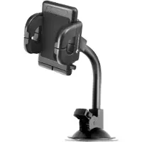Forcell Stylus F-GRIP Regular 17 cm car holder for windshield / dashboard / air vent black