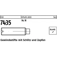 F. REYHER Nchfg. GmbH & Co. KG Gewindestift ISO 7435 m.Schlitz/Zapfen M 4 x 12 14 H
