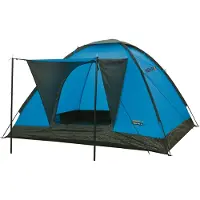 High Peak Kuppelzelt Beaver 3 (blau/grau)