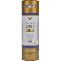 Victorio & Lucchino Nylon Gold 2000 6 Units Badmintonbälle