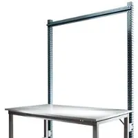 Manuflex Aufbauportal, Grundtisch SPEZIAL Arbeitstisch-/Werkbanksystem UNIVERSAL/PROFI, 1750 mm, anthrazit