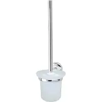 Fackelmann Toilettenbürste »Vision«, BxHxT: 11 x 38 x 15 cm - silberfarben